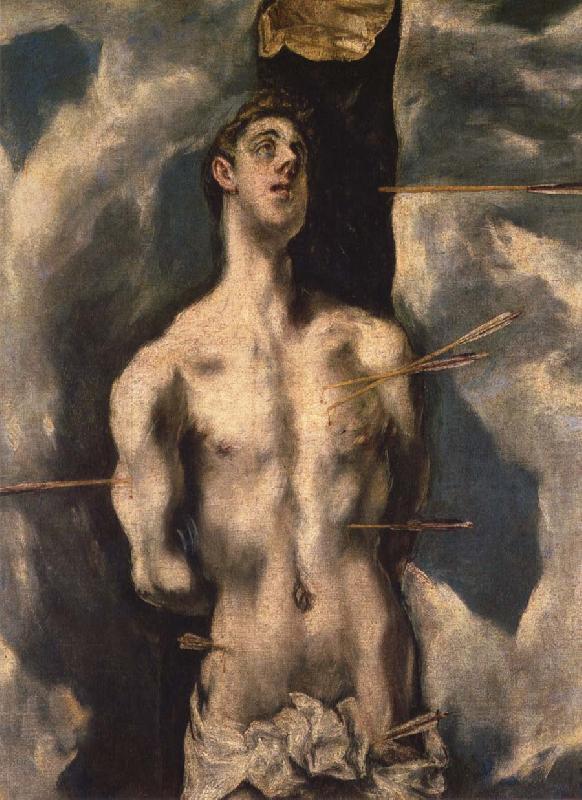 St Sebastian, El Greco
